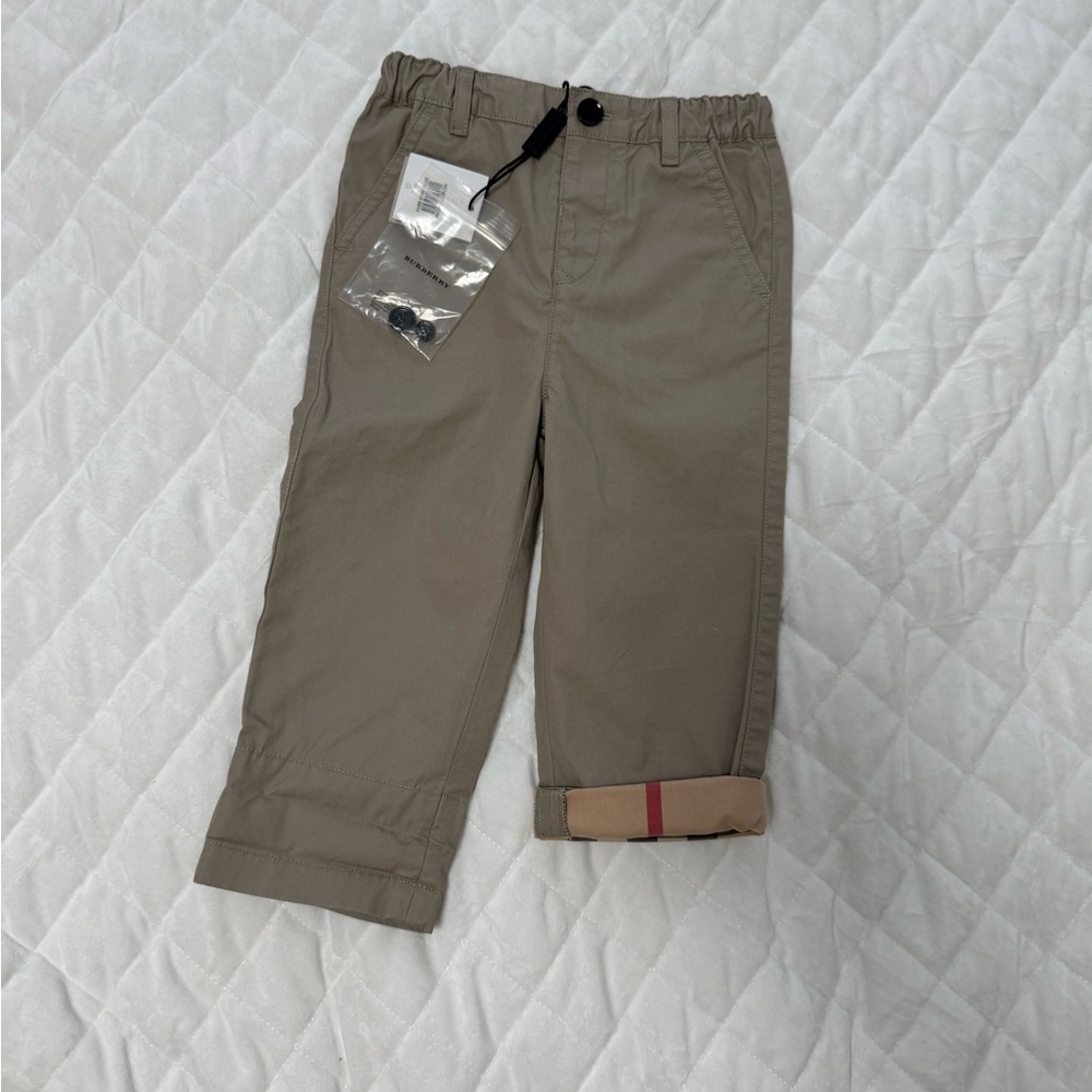 Burberry Kids Beige Casual Pants